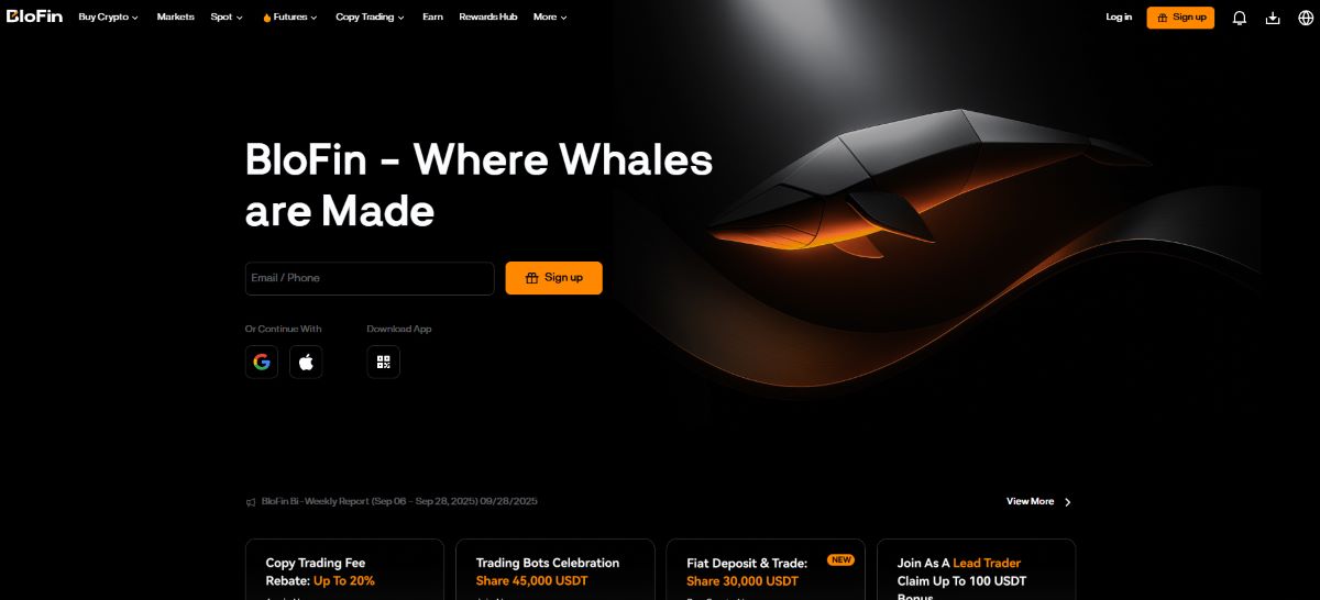 BloFin – Automated Crypto Derivatives and Contract Trading Platform