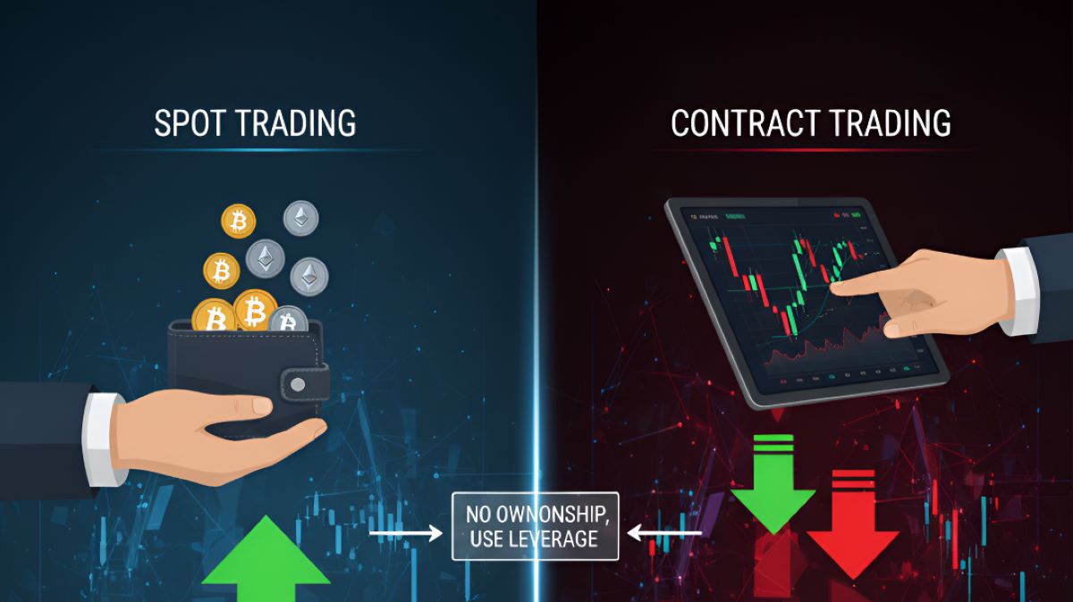 How Contract Trading Differs from Spot Trading